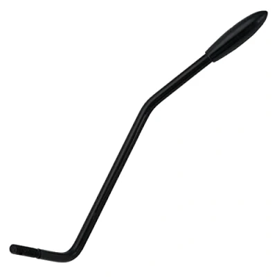 Immagine di Musiclily Pro 4,8mm Filettatura Leva Tremolo Arm in Acciaio per Chitarra Elettrica tipo Import Strat, Nero con Tappo