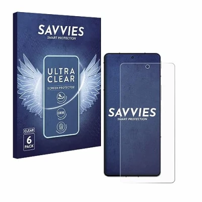Immagine di savvies (6 Pezzi Pellicola Protettiva per ZTE Nubia Z50S Pro Protezione Schermo Trasparente