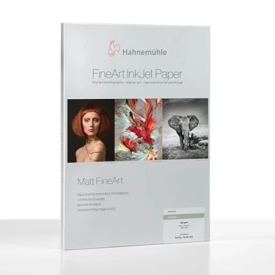 Immagine di Hahnemühle Digital fine art Torchon Papier, 285 G/M², colore: Bianco 210 x 297 mm chiaro
