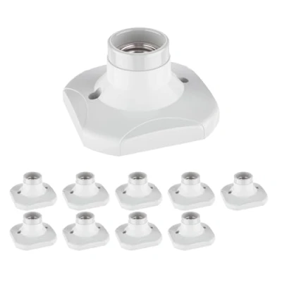 Immagine di ledscom.de 10 pezzi Plafoniera/portalampada ELEKTRA, porcellana, bianco, 1x E27 max. 60W