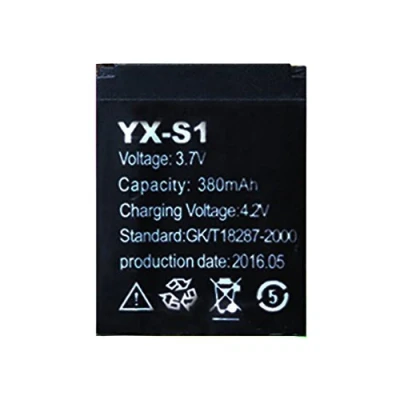 Immagine di OCTelect Smart Watch Battery YX S1 Rechargable Lithium with 380MAH Capacity