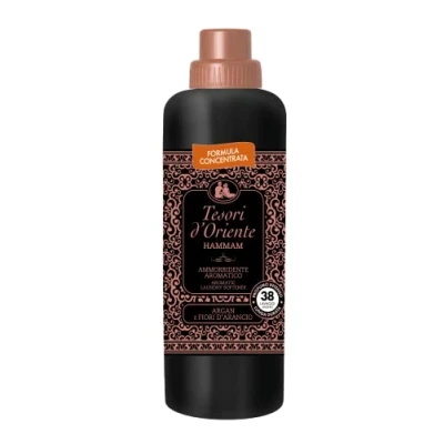 Immagine di Tesori d&#039;Oriente Ammorbidente Lavatrice Concentrato Hammam, dalle Note di Gelsomino e Fiori d&#039;Arancio, Fino a 38 Lavaggi, con Preziose Microcapsule Per Capi Morbidi Profumati, 760 ml