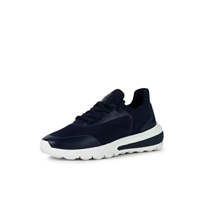 Immagine di Geox D Spherica Actif Sneakers basse, Donna, Taglia: 42, Navy Tessuto / sintetico