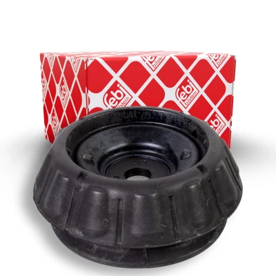 Immagine di FEBI BILSTEIN 172359 Supporto ammortizzatore a molla Assale anteriore senza cuscinetto sfere Gomma HYUNDAI: i20 II Hatchback, Active