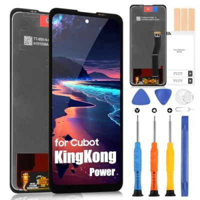 Immagine di LCD Display per Cubot King Kong Power, KingKong Power Schermo Sostituzione dello Touch Screen Digitizer Full Assembly con Strumenti