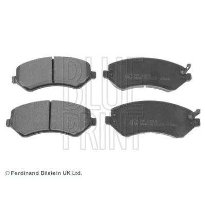 Immagine di BLUE PRINT ADA104223 Kit pastiglie freno Assale anteriore con segnalatore acustico usura JEEP: Cherokee III