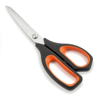 Immagine di Arcos Serie Prochef Forbici da Cucina Lama Acciaio Inossidabile 240 mm Manico Polipropilene Colore Nero e Rosso