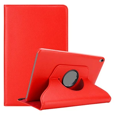 Immagine di Cadorabo Custodia Tablet per Apple iPad PRO 12.9 2018 in ROSSO PAPAVERO Copertura Protettiva Stile Libro con Auto Wake Up Funzione Stand e Cerniera Elastico