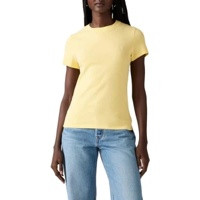 Immagine di Levi&#039;s Essential HM Tshirt basic, Donna, Taglia: XS, Monte rio stripe zin