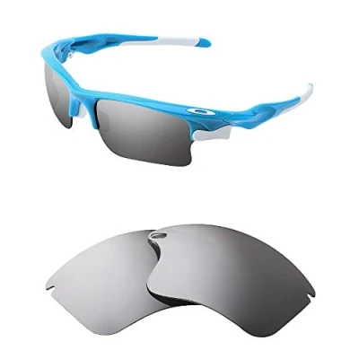 Immagine di HiCycle2 Lenti polarizzate di ricambio per occhiali da sole Oakley Fast Jacket XL, Argento