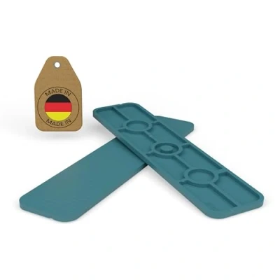 Immagine di FUX 100 distanziatori mm x 24 1 6 Made in Germany Piastre di rondelle, plastica, (spessore: 2 mm)
