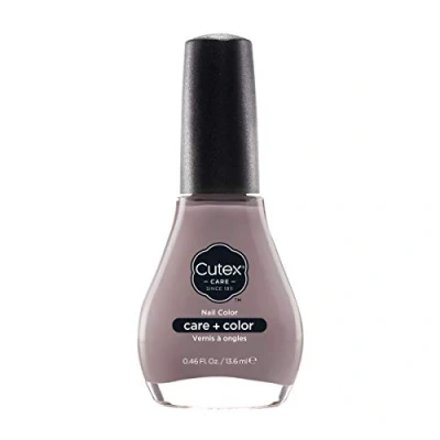 Immagine di Cutex Nail Color Smalto Unghie Idratazione E Nutrimento, Con Vitamina B Olii Naturali, Colore Grigio N 380 Ml, Foggy Morning, 13.6 Millilitro