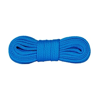 Immagine di Kaps Lacci per Scarpe da Ginnastica, Stringhe e Calzature Casual, Fatti in Europa, Diversi Colori Misure (120 cm 47 inch 7 a 9 paia di asole/Turchese)