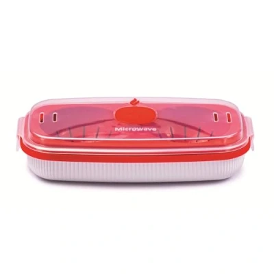 Immagine di Snips Cuoci Uova, Frittata &amp; Omelette per microonde 0,75 LT Colore Bianco Linea Tempozero 24 x 12,5 6 cm BPA Free Made in Italy