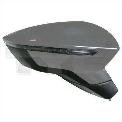 Immagine di Specchio retrovisore esterno Tyc 331 0077 Dx con la prima mano per regolazione elettrica specchio, convesso SEAT: Leon III Hatchback, ST