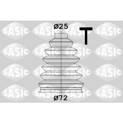 Immagine di SASIC 1904059 Soffietto lato ruota RENAULT: CLIO 2, Kangoo I, TWINGO 1