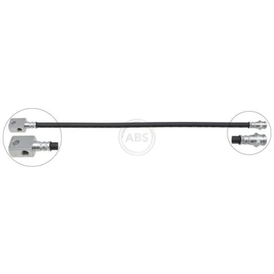 Immagine di A.B.S. SL 1553 Tubi Freno 498mm INN M10x1.0 FORD: Ranger Mk3