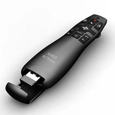 Immagine di Rii Mini R900 Wireless Telecomando con Air Mouse giroscopico per Smart TV, Console (PS3 Xbox 360), PC (Windows Mac Linux) e Tablet Android RiiTek