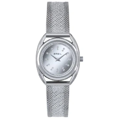 Immagine di Breil Orologio DONNA PETIT CHARME quadrante MONO COLORE ARGENTO movimento SOLO TEMPO 2 LANCETTE QUARZO e MESH ACCIAIO TW1894
