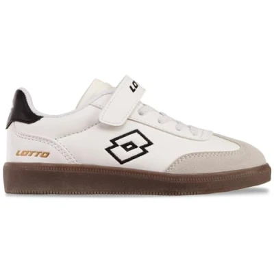 Immagine di LOTTO Vintal K, Scarpe da Ginnastica, Bianco Nero, 33 EU