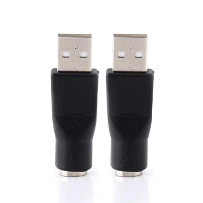 Immagine di Bewinner Adattatore da USB a PS/2, 2.0 Convertitore Maschio PS/2 Femmina Computer Portatile Mouse Tastiera Meccanica Mouse, Connettore
