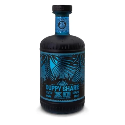 Immagine di The Duppy Share XO, Blend Composto da 100% Rum di Barbados, Pensato per la Degustazione e Cocktail Complessi, 40% Vol, Bottiglia in Vetro 700 ml