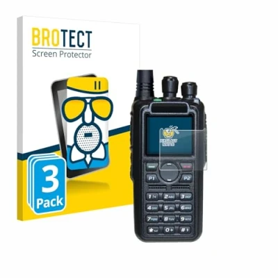 Immagine di brotect Pellicola Vetro Opaca per AnyTone AT D878UV II Plus (3 Pezzi) Protezione Schermo [Anti Riflesso, Durezza 9H]