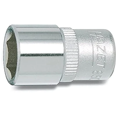 Immagine di HAZET 850A 9/16 Serie di bussole sup9/supsub16/sub Acciaio al cromo vanadio zigrinato