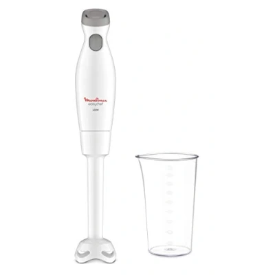 Immagine di Moulinex Easychef DD45A1 Frullatore a immersione, 450 W, 2 velocità, lame Zelkrom, bianco