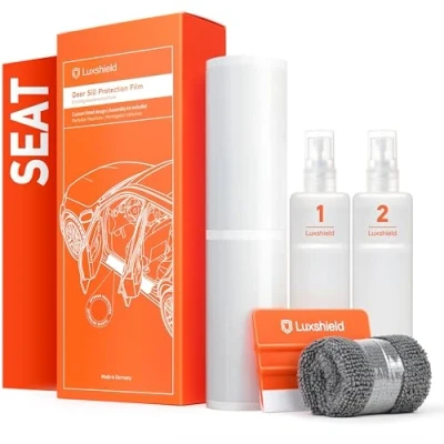 Immagine di Luxshield Battitacco Auto Antigraffio Pellicola per Seat Leon Sportstourer 4 (IV) KL I 2020 2024 Protezione Accessori Tuning Portiera Trasparente Lucido