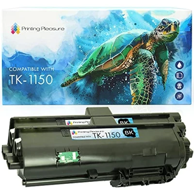 Immagine di 2 Toner Compatibili TK1150 Cartucce Laser per Kyocera ECOSYS M2135dn P2235dn P2235dw P2235d M2635dn M2735dw Nero, Alta Resa (3.000 Pagine)