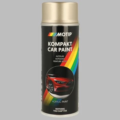 Immagine di MOTIP 55454 Veicolo Vernice combinata 400ml aerosol giallo Kompakt silver metallic 12 ml