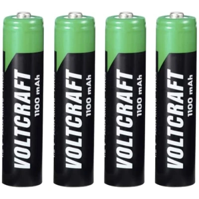Immagine di VOLTCRAFT HR03 Batteria ricaricabile Ministilo (AAA) NiMH 1100 mAh 1.2 V 4 pz.