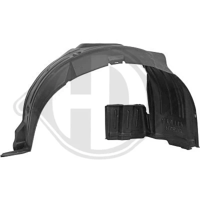 Immagine di DIEDERICHS 6601008 Parasassi anteriore Dx TOYOTA: Aygo