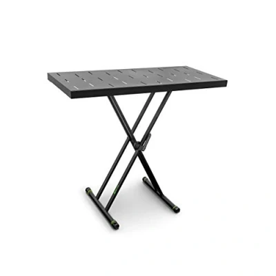 Immagine di Gravity KSX 2 RD Set con supporto per tastiera X Form doppio e scrivania rapida