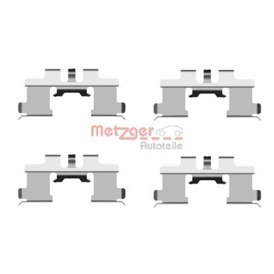 Immagine di METZGER 109 1677 Kit accessori, Pastiglia freno DAIHATSU: Copen I