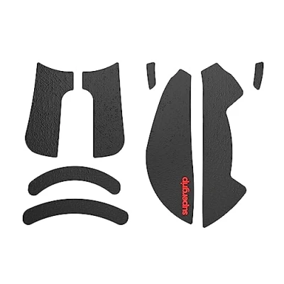 Immagine di Pulsar Gaming Gears SUPERGRIP Set di nastri antiscivolo per Zowie EC2 CW ad alte prestazioni, con adesivo 3M che non lascia residui, ultra sottile, 0,5 mm