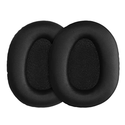 Immagine di kwmobile 2x Cuscinetto Cuffie Compatibile con Sony WH CH700N Pad Cuscinetti Ricambio Over Ear Simil Pelle nero matt