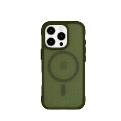 Immagine di tech21 EvoArmor Custodia protettiva per iPhone 16 Pro, compatibile con MagSafe, protezione contro gli impatti 21x, testato in verde