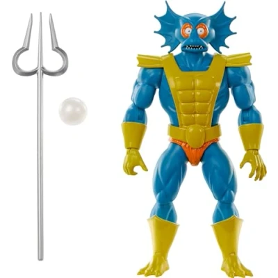 Immagine di Mattel Masters of the Universe Origins HYD31 Statuetta Wave 18: Mer Man (Cartoon Collection), 14 cm