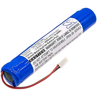 Immagine di TECHTEK batterie compatibile con [Inficon] Compass and D TEK CO2 Refrigerant Leak Detectors, Select Detector 712 202 G1, PLS LED Stobe sostituisce 700