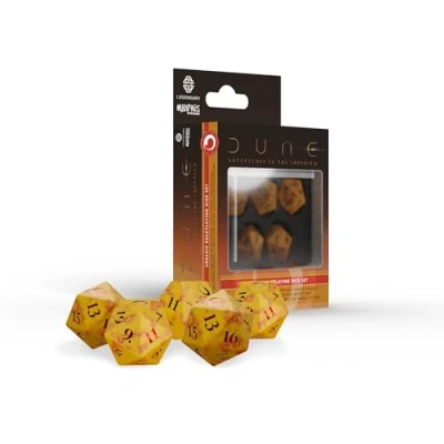 Immagine di Modiphius Entertainment MUH052171 Dune Dice Set Arrakis