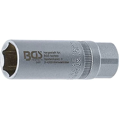 Immagine di Candela Di Accensione Socket, 16 Mm, Con Molla Fissaggio