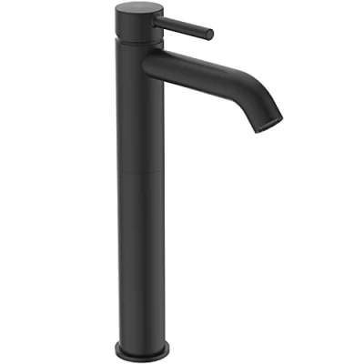 Immagine di Ideal Standard Ceraline, Miscelatore monocomando alto per lavabo, Nero seta