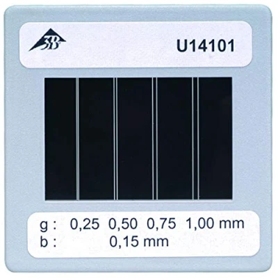 Immagine di 3B Scientific U14101 Diaframma con 4 Doppie Fenditure a Distanze Diverse