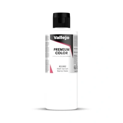 Immagine di Vallejo Premium Airbrush Color Flacone di Vernice a Base d&#039;Acqua, 200 ml, Opaco, (Confezione da 1), 063062