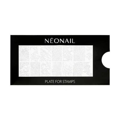 Immagine di NEONAIL Nail Art Plate for Stamps 23 Decorazioni Unghie Piastra per Timbro Stamping Template Stencil