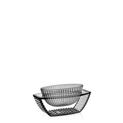 Immagine di Kartell U Shine Centrotavola, PMMA Trasparente o colorato in Massa, Fumè