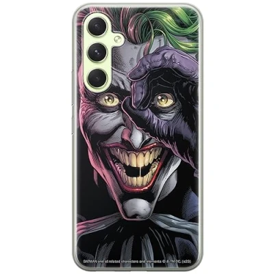 Immagine di ERT GROUP custodia per cellulare Samsung A54 5G originale e con licenza ufficiale DC, modello Joker 024 adattato in modo ottimale alla forma dello smartphone, TPU