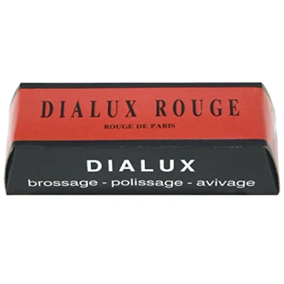 Immagine di Dialux Red Premium lucidante composto bar 100g per finitura finale lucidatura di metalli preziosi